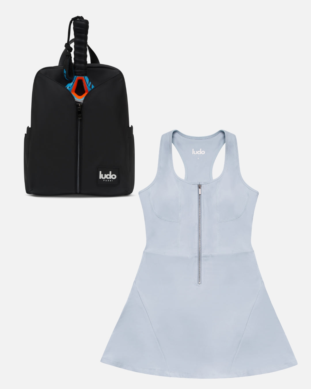 The Match Dress Set - Sky Blue